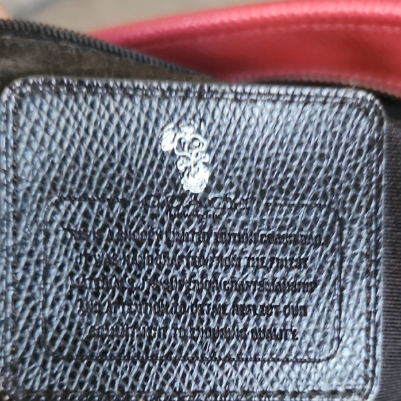 Coach Snoopy Peanuts Leather Tote Bag Red Limited Edition - Picture 10 of 16